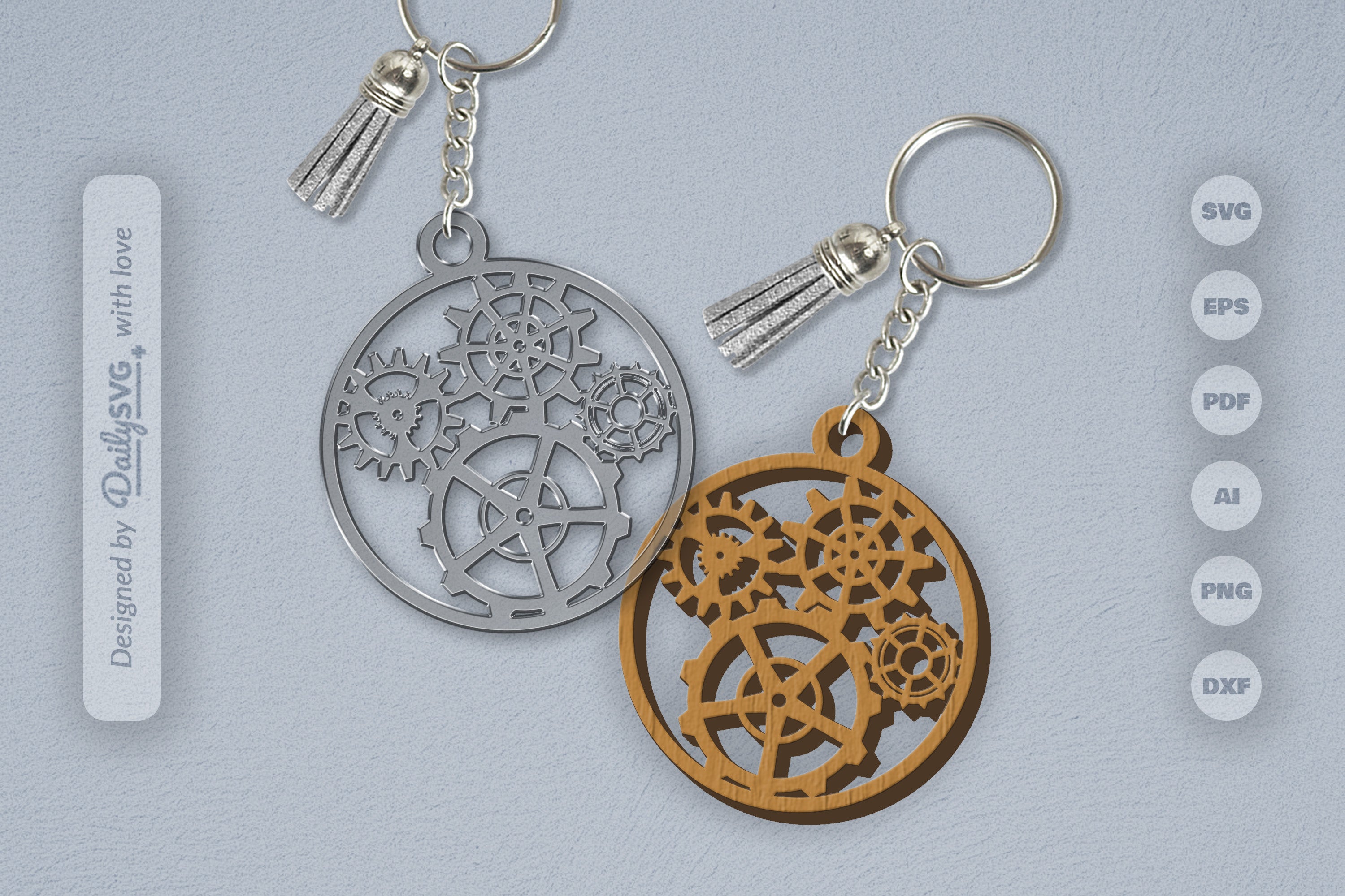 Steampunk Gear SVG Bundle 1