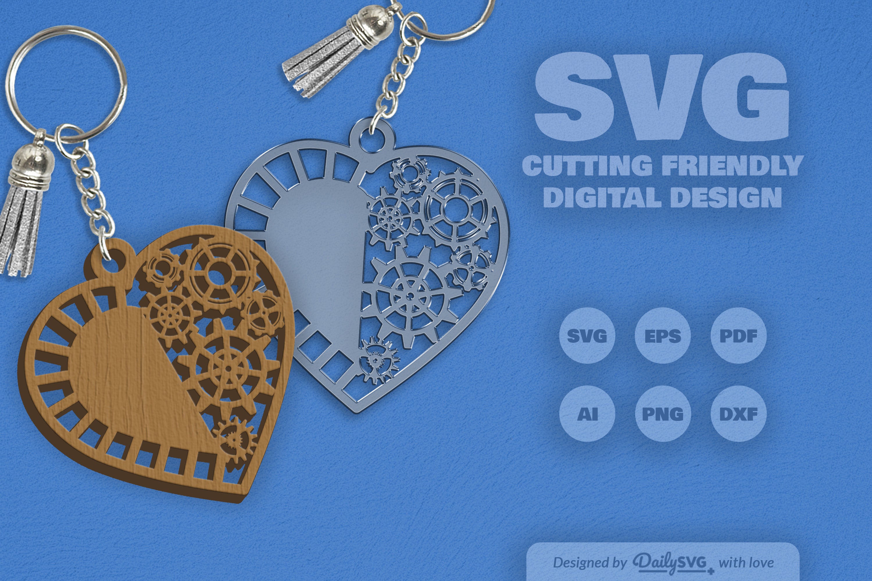 Steampunk Gear SVG Bundle