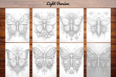 Steampunk Butterflies Coloring Books - CraftNest