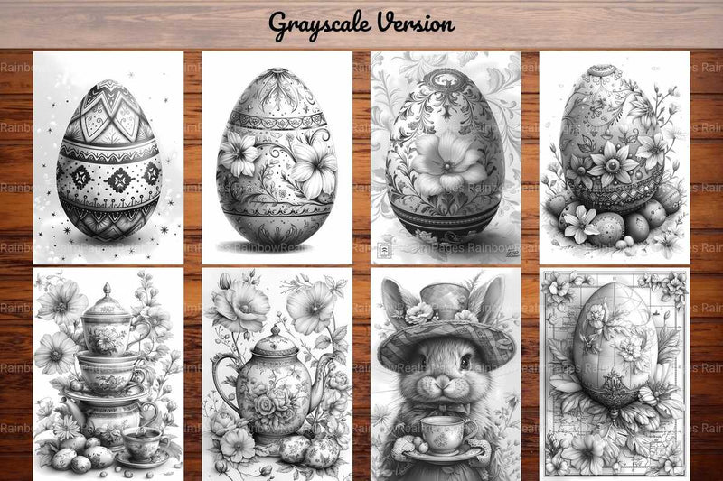 Steampunk Easter Coloring Books - CraftNest