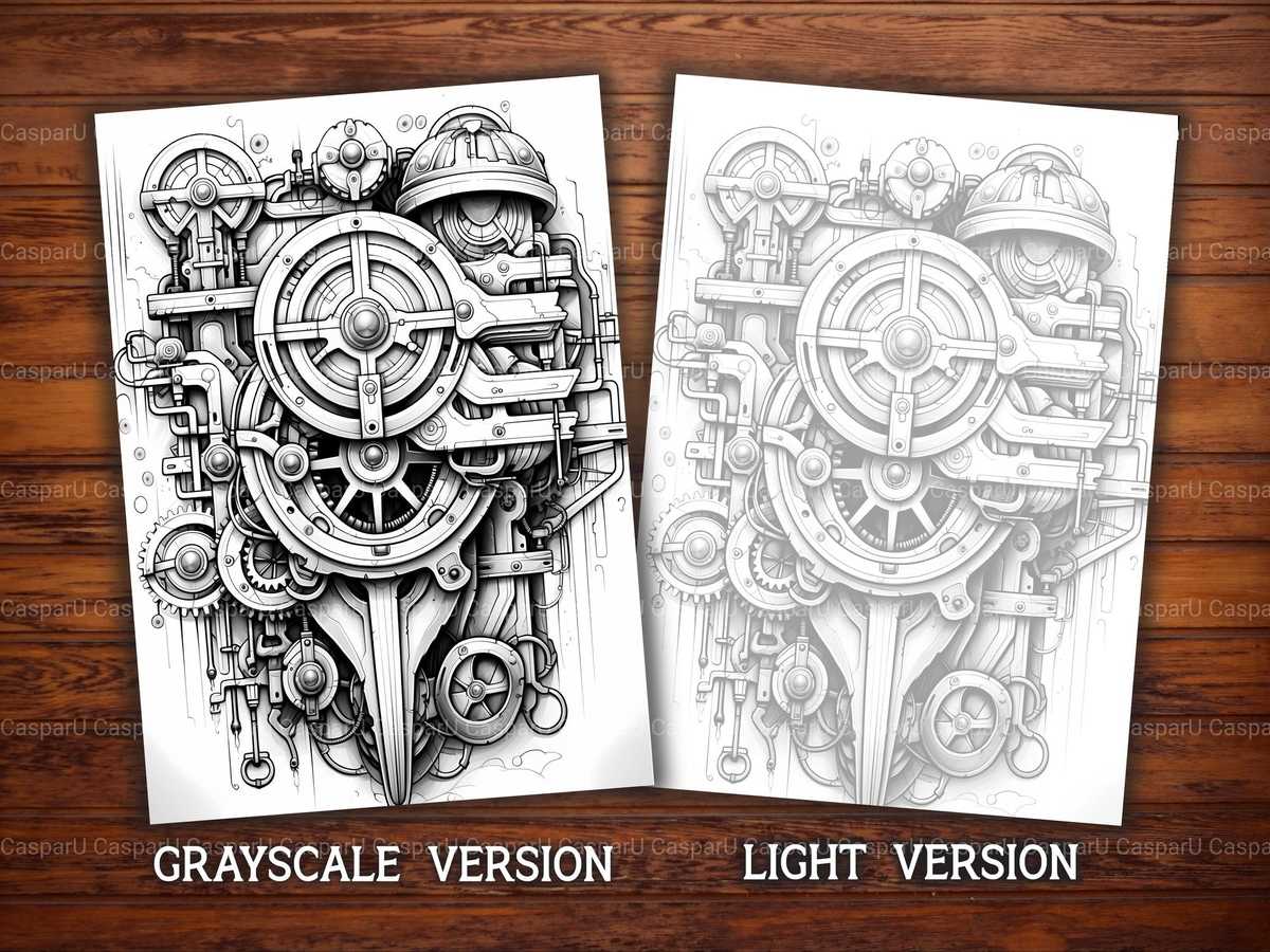 Steampunk Mandala Coloring Books - CraftNest