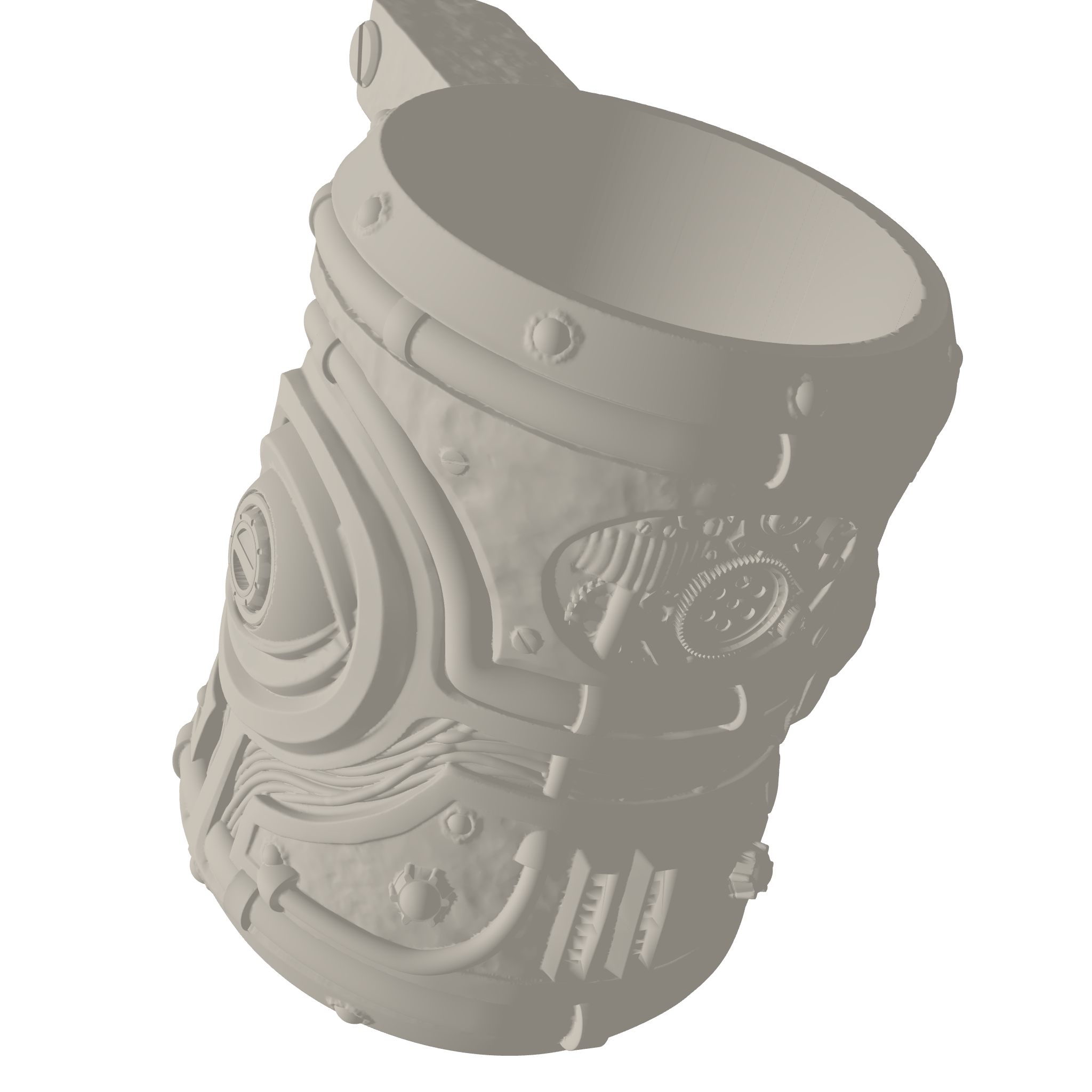 Steampunk Mug 3D Print STL File