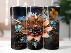 Steampunk Spring 3 Tumbler Wrap - CraftNest