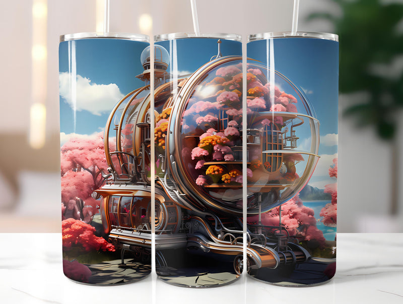 Steampunk Spring 2 Tumbler Wrap - CraftNest