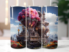 Steampunk Spring 3 Tumbler Wrap - CraftNest