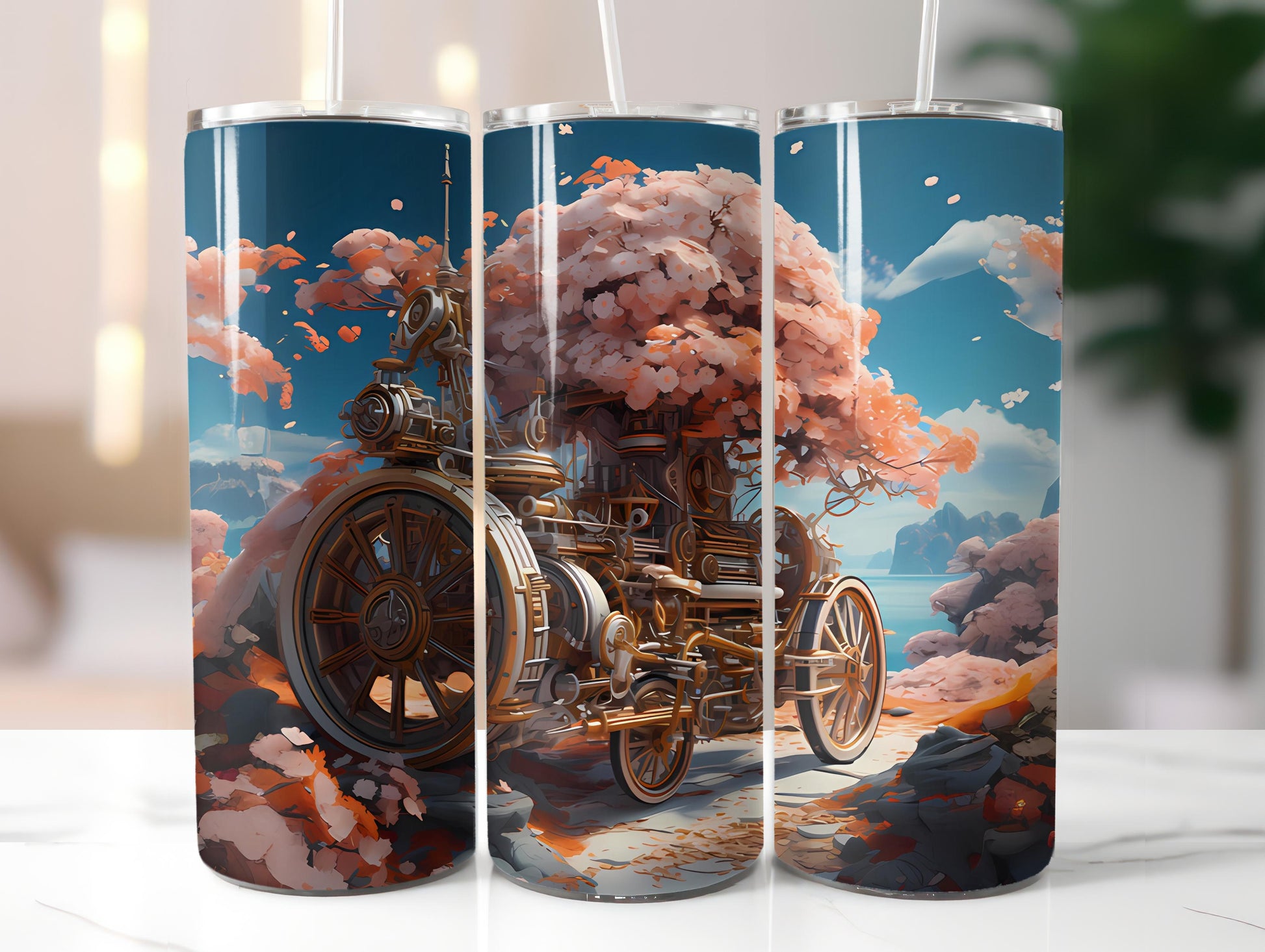 Steampunk Spring 2 Tumbler Wrap - CraftNest