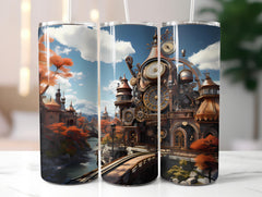 Steampunk Spring 4 Tumbler Wrap - CraftNest