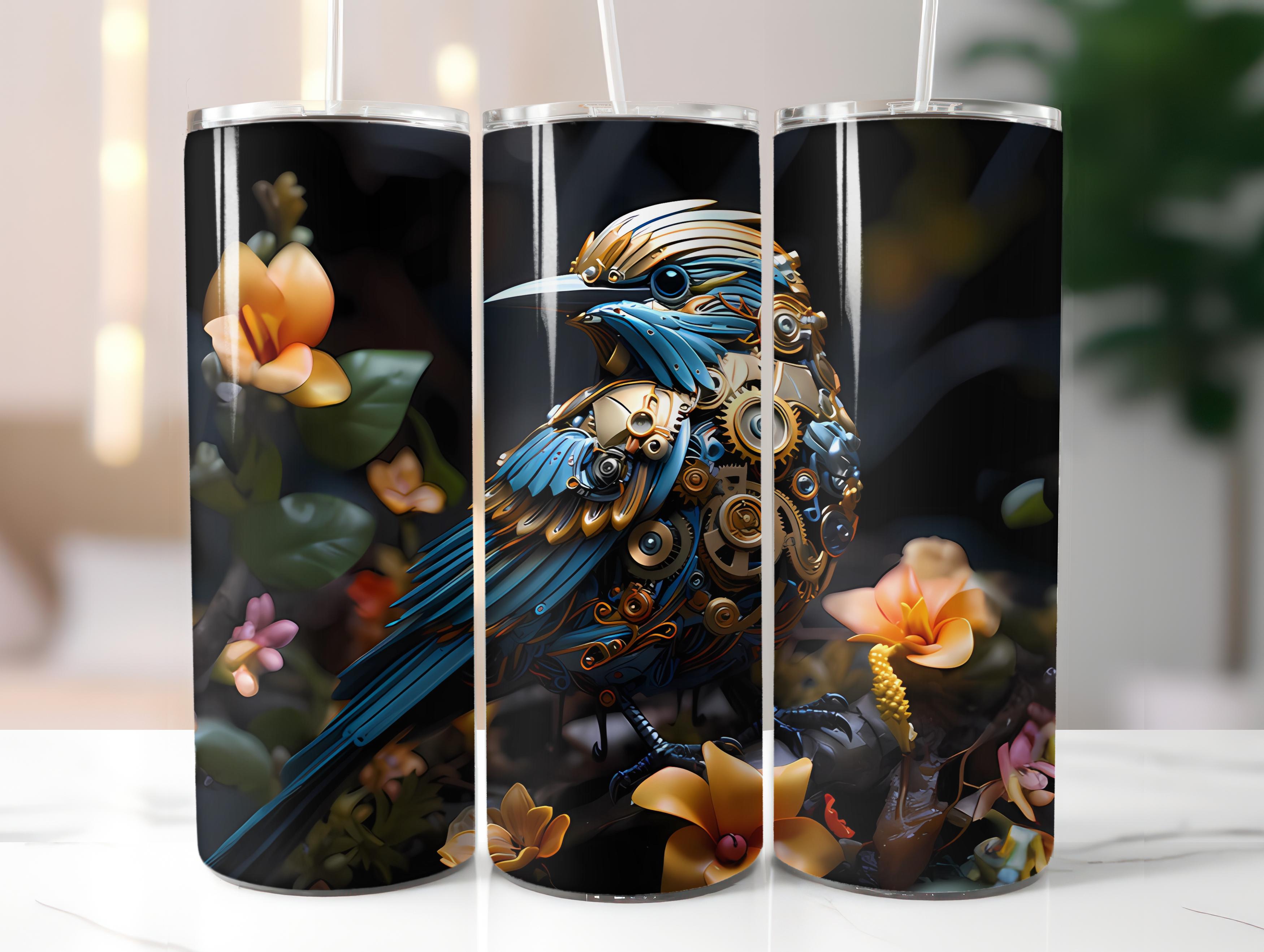 Steampunk Spring 4 Tumbler Wrap - CraftNest