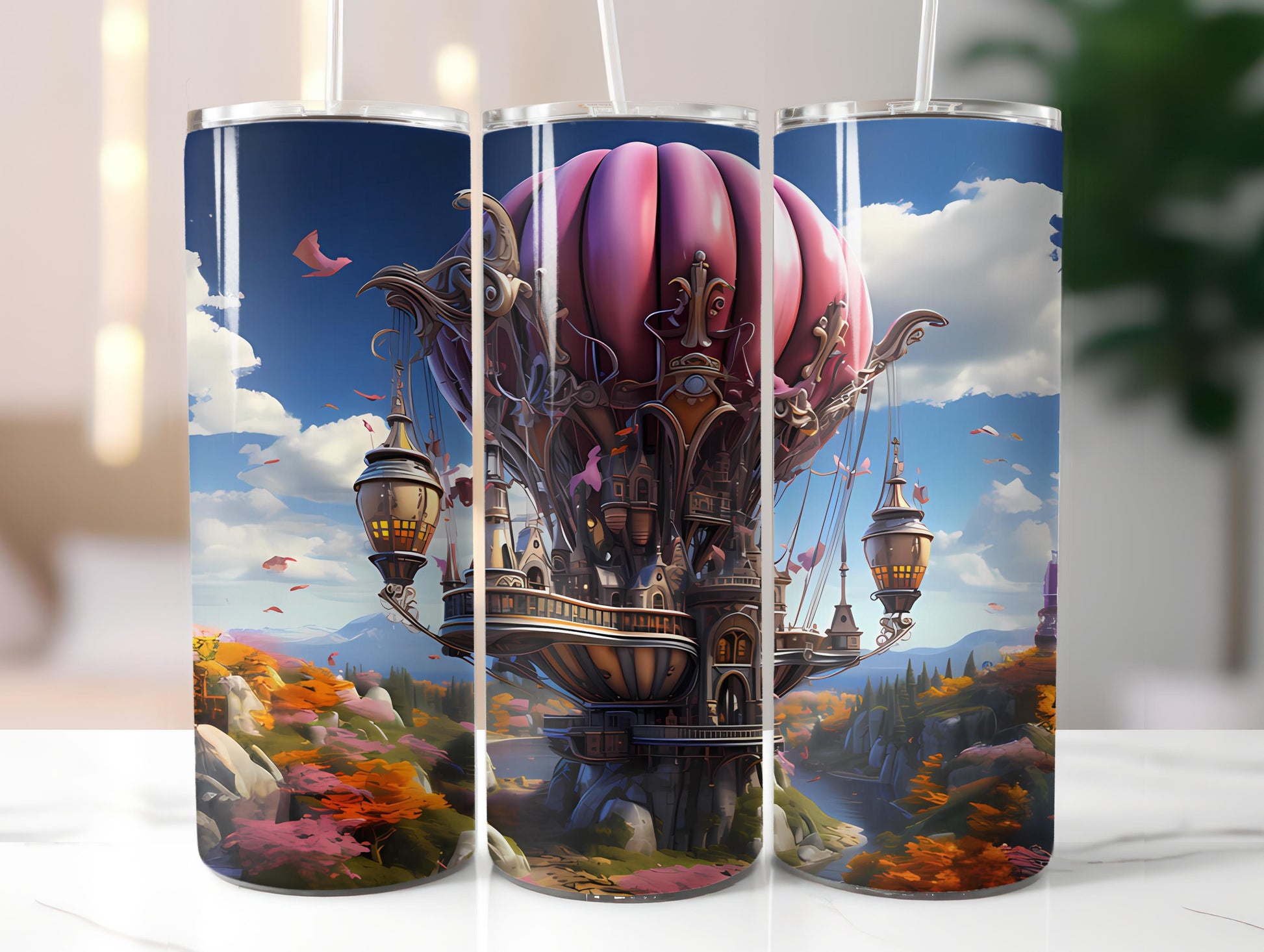 Steampunk Spring 3 Tumbler Wrap - CraftNest