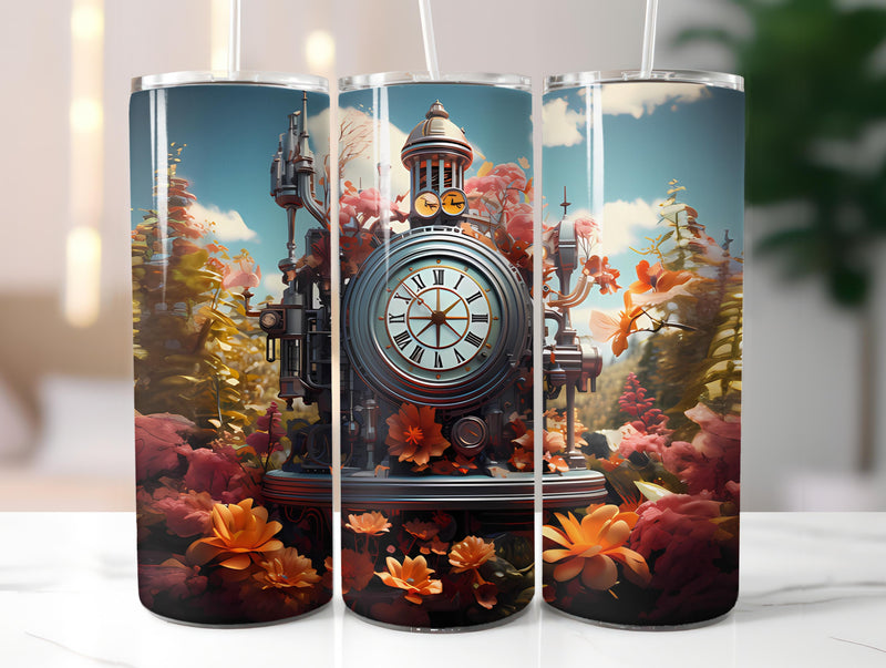 Steampunk Spring 4 Tumbler Wrap - CraftNest