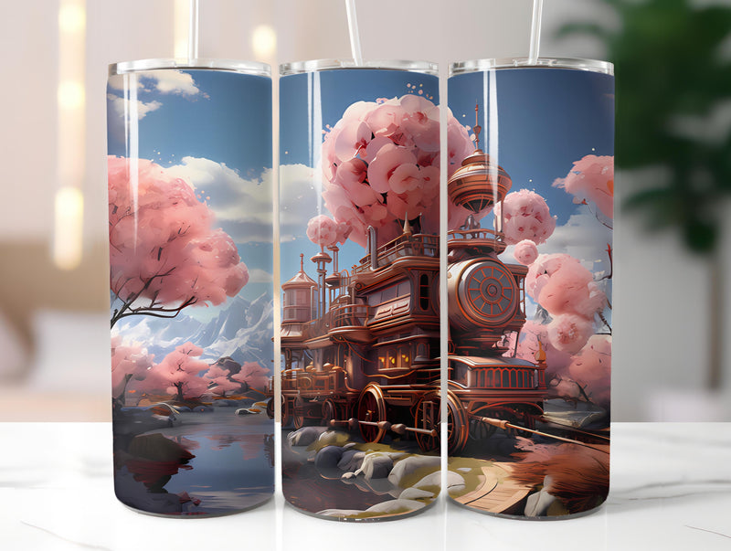 Steampunk Spring 2 Tumbler Wrap - CraftNest