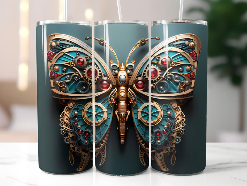 Steampunk Spring 2 Tumbler Wrap - CraftNest