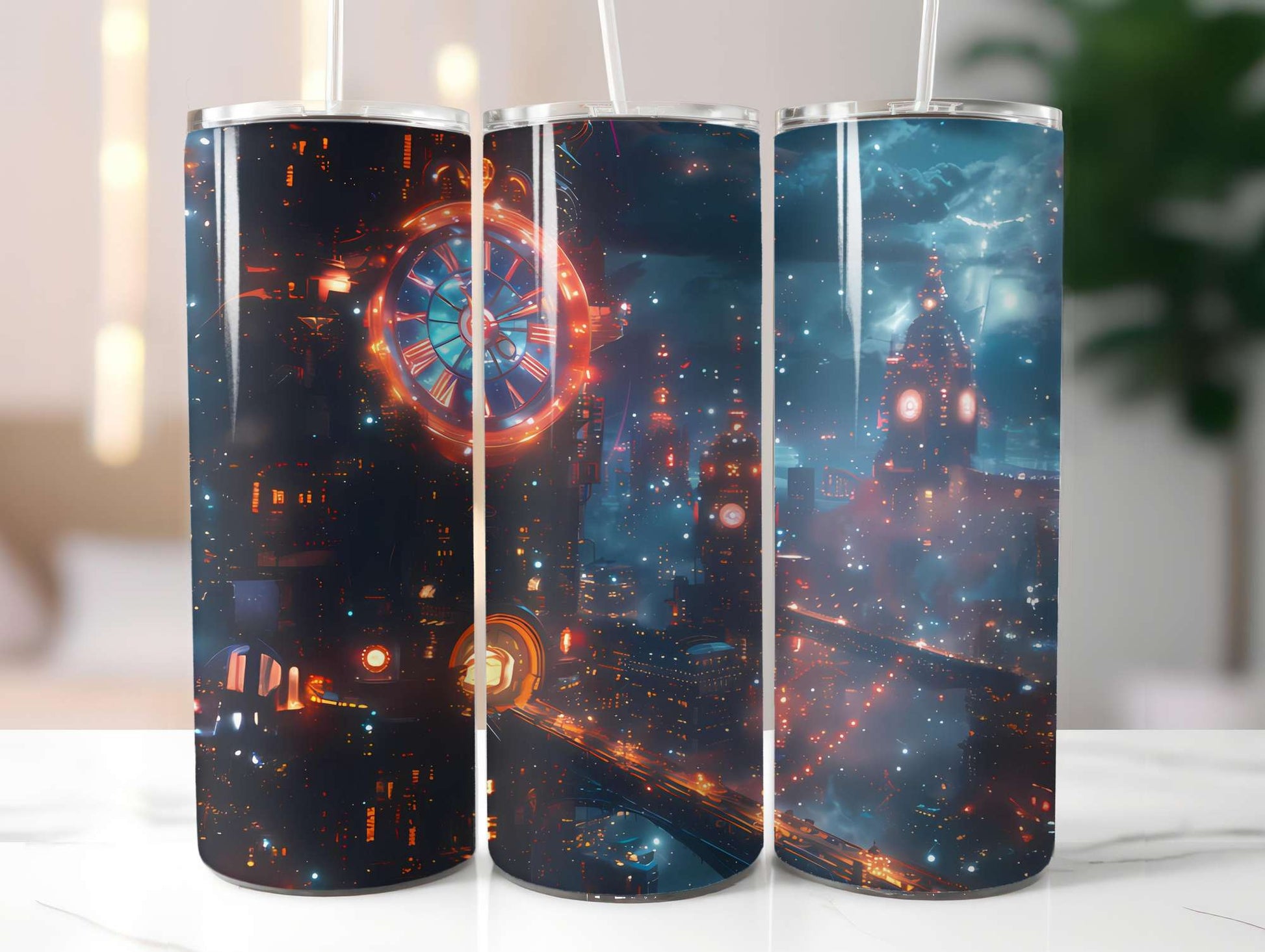 Steampunk Summer 1 Tumbler Wrap - CraftNest - Digital Crafting and Art