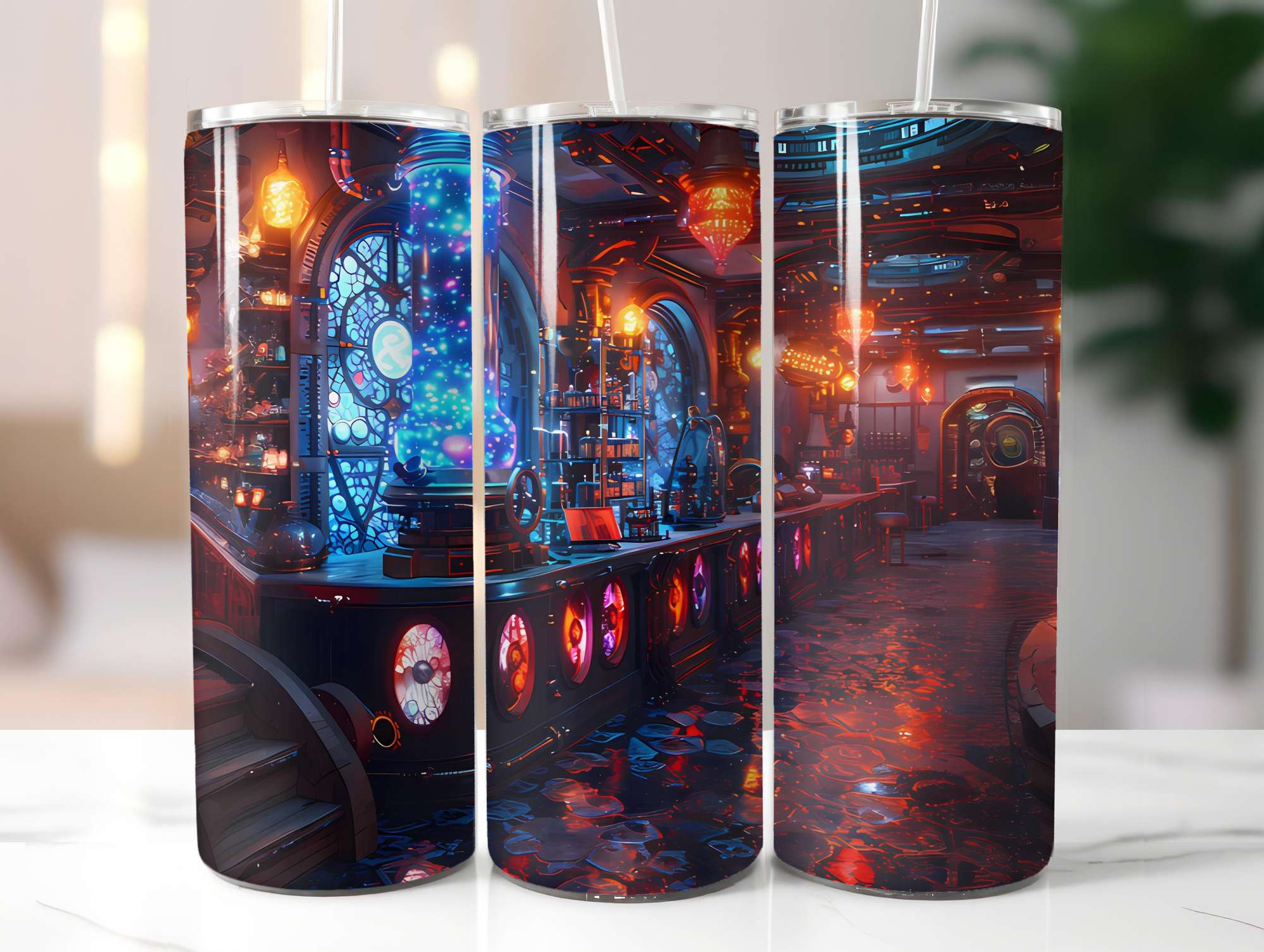 Steampunk Summer 1 Tumbler Wrap - CraftNest - Digital Crafting and Art