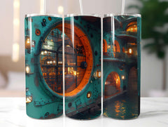 Steampunk Summer 1 Tumbler Wrap - CraftNest - Digital Crafting and Art