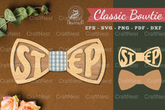 Laser Cut Bowtie SVG Bundle - CraftNest - Digital Crafting and Art