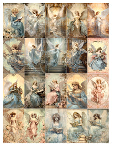 Rococo Angels Junk Journal Pages - CraftNest