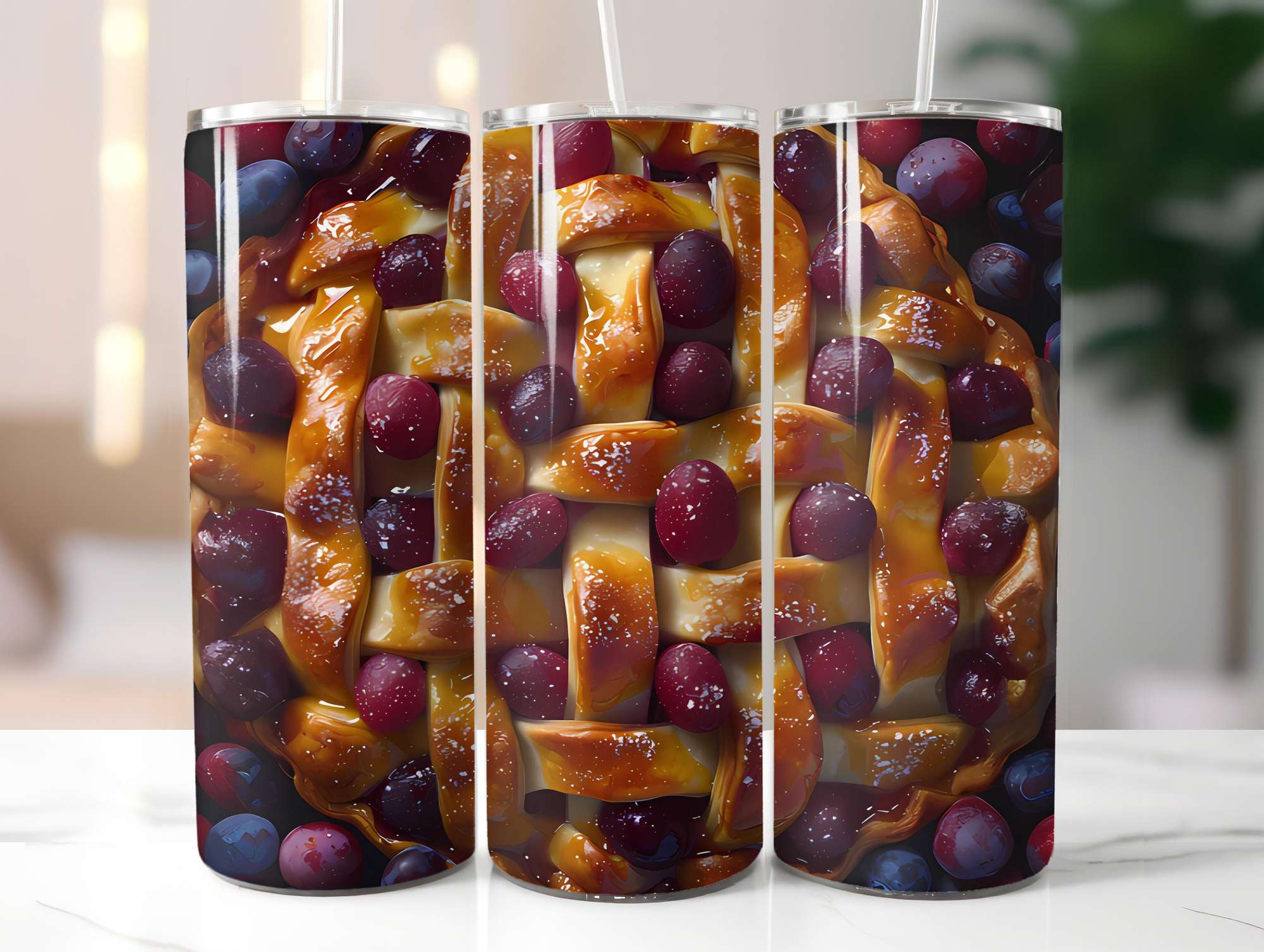 Stone Fruit 5 Tumbler Wrap - CraftNest - Digital Crafting and Art