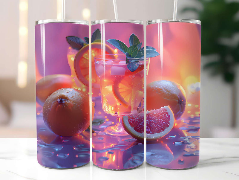 Stone Fruit 2 Tumbler Wrap - CraftNest - Digital Crafting and Art