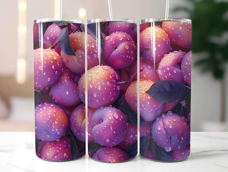 Stone Fruit 6 Tumbler Wrap - CraftNest - Digital Crafting and Art