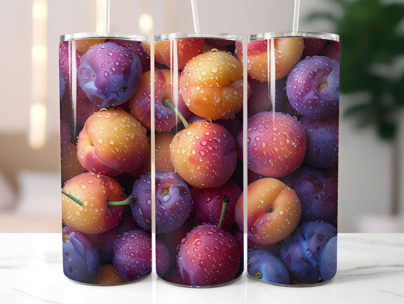 Stone Fruit 5 Tumbler Wrap - CraftNest - Digital Crafting and Art