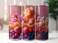 Stone Fruit 2 Tumbler Wrap - CraftNest - Digital Crafting and Art