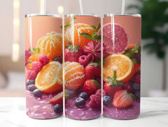 Stone Fruit 6 Tumbler Wrap - CraftNest - Digital Crafting and Art