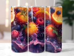 Stone Fruit 5 Tumbler Wrap - CraftNest - Digital Crafting and Art