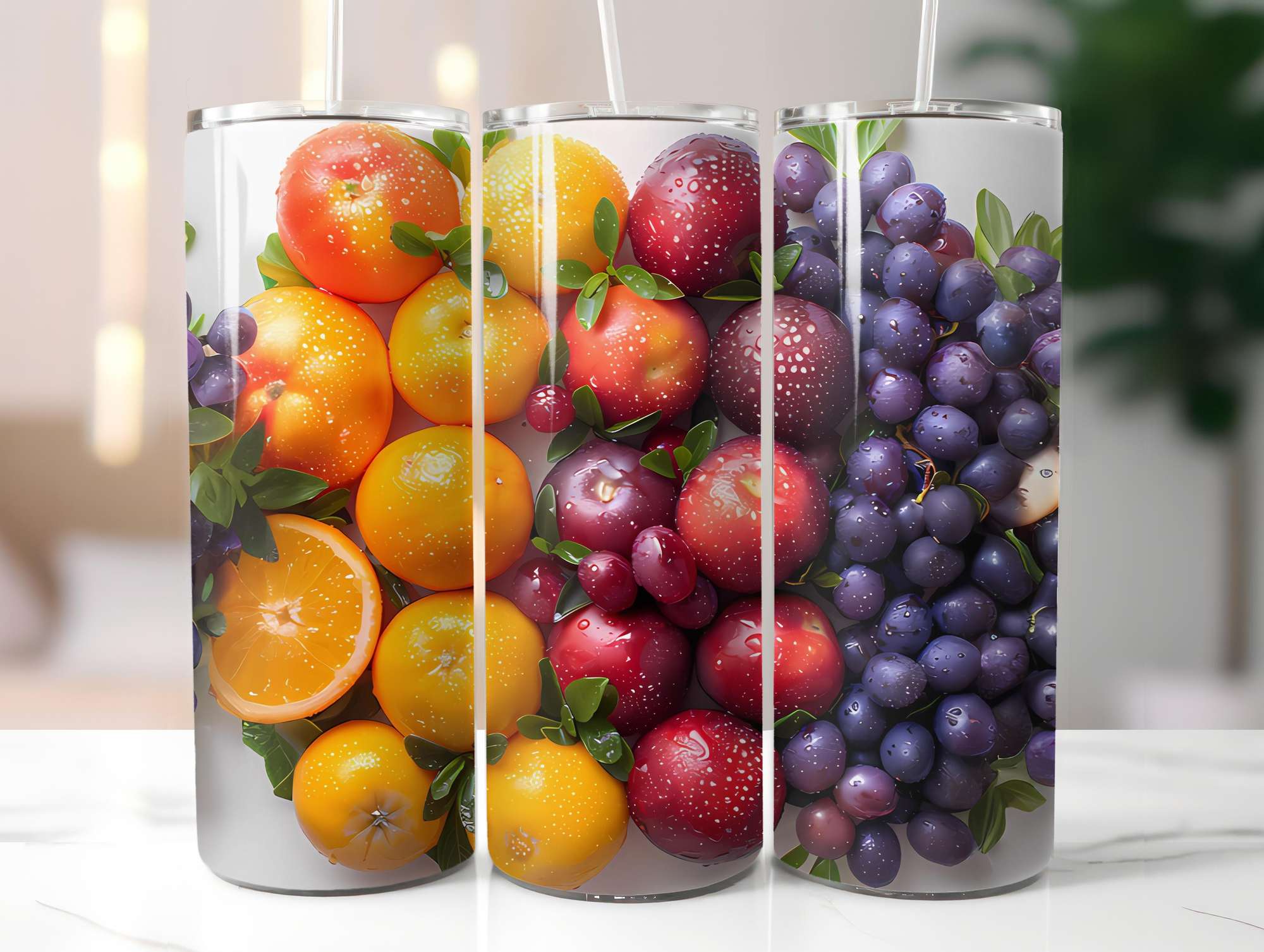 Stone Fruit 6 Tumbler Wrap - CraftNest - Digital Crafting and Art