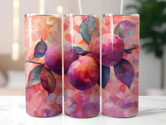 Stone Fruit 3 Tumbler Wrap - CraftNest - Digital Crafting and Art