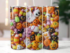 Halloween Sweets Tumbler Wrap - CraftNest - Digital Crafting and Art