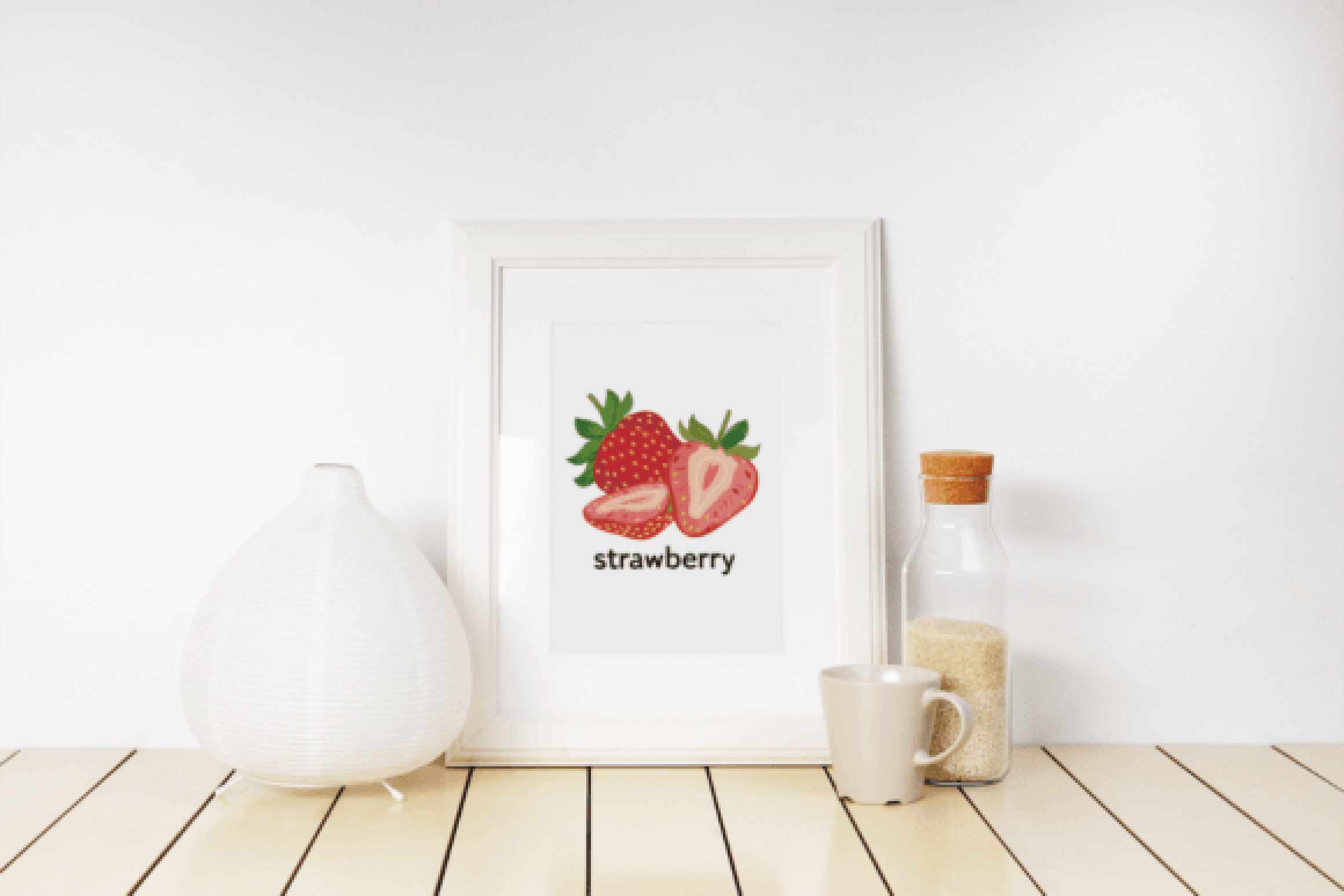 High-Quality Strawberry Clipart Bundle