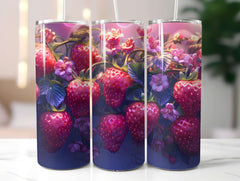 Strawberry 4 Tumbler Wrap - CraftNest - Digital Crafting and Art