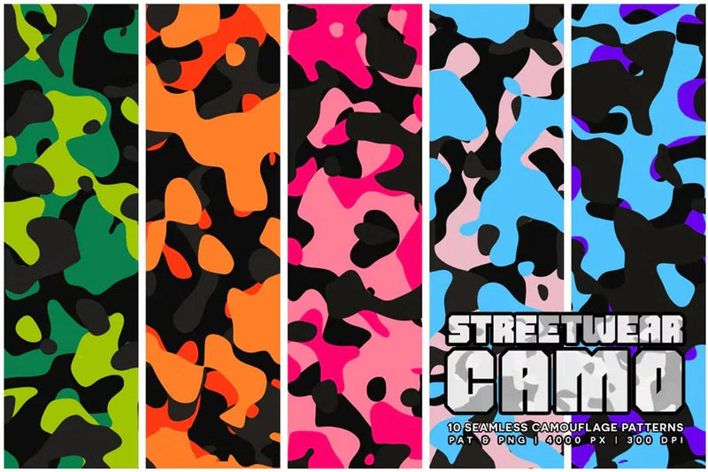 Streetwear Camo - CraftNest - Digital Crafting and Art