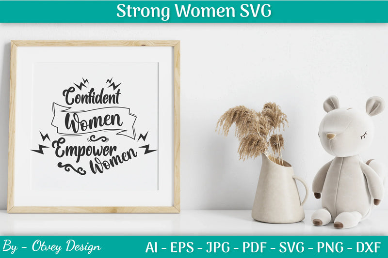 Strong Woman SVG Bundle - CraftNest - Digital Crafting and Art