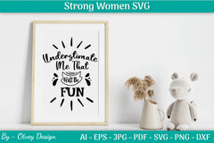 Strong Woman SVG Bundle - CraftNest - Digital Crafting and Art