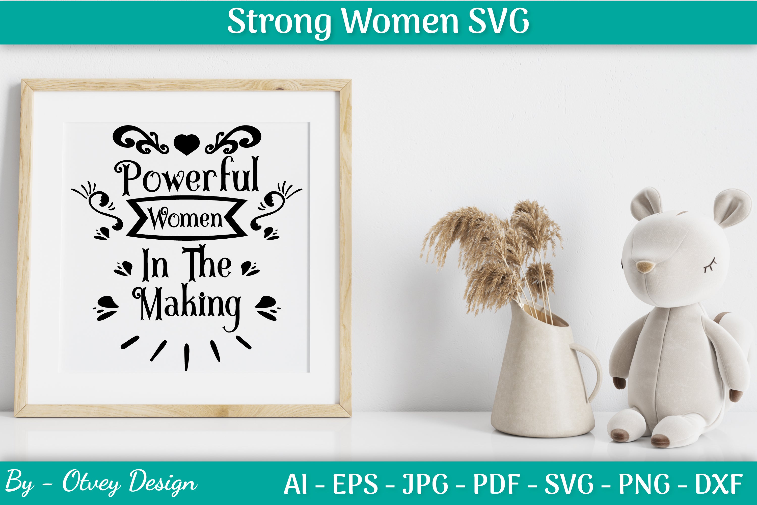Strong Woman SVG Bundle