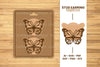 Stud Earring Lasercut SVG Clipart Bundle