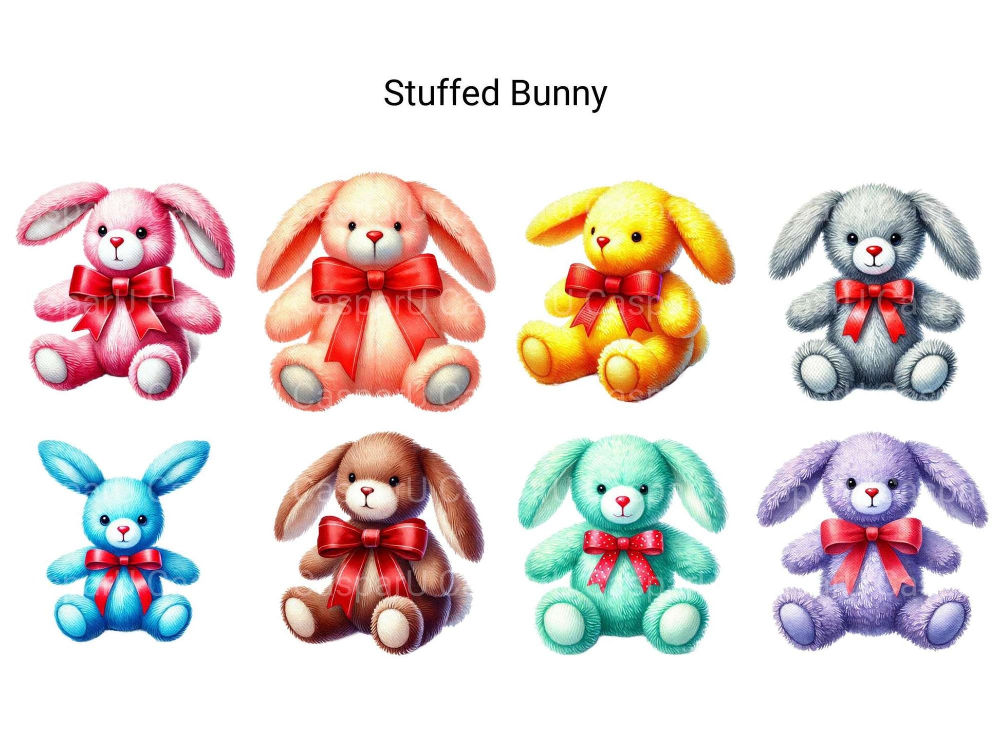 Stuffed Bunny - CraftNest - Digital Crafting and Art