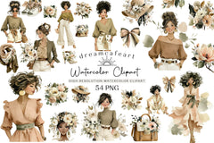 Stylish Clipart Bundle Set - CraftNest - Digital Crafting and Art