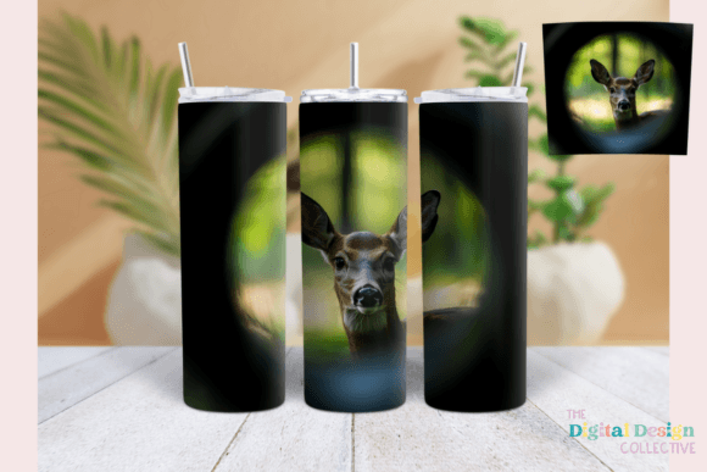 Hunting Deer Tumbler Wrap Bundle