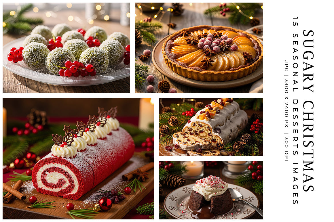 Sugary Christmas - Stock Images