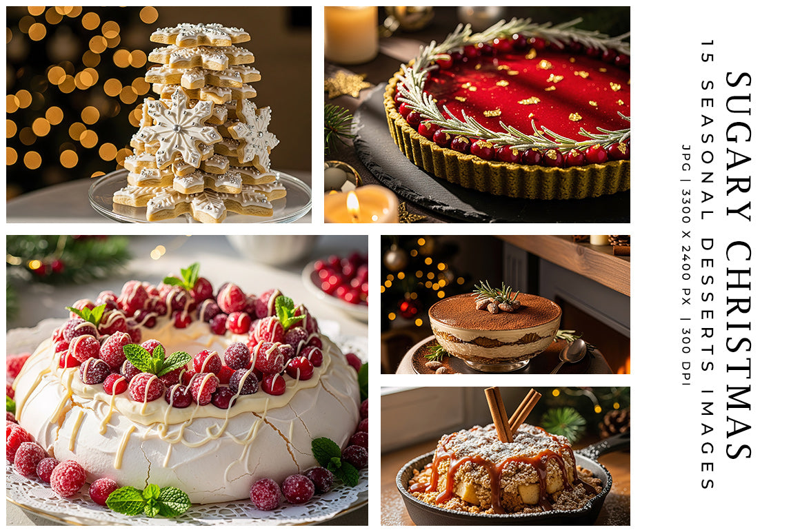 Sugary Christmas - Stock Images
