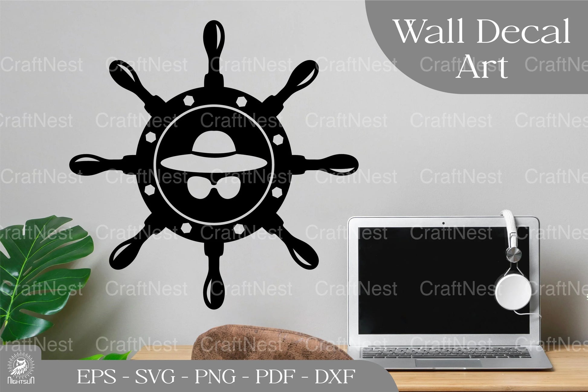 Summer Hat Wall Decor Clipart Bundle - CraftNest - Digital Crafting and Art