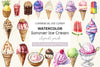 Summer Ice Cream Clipart Bundle 7