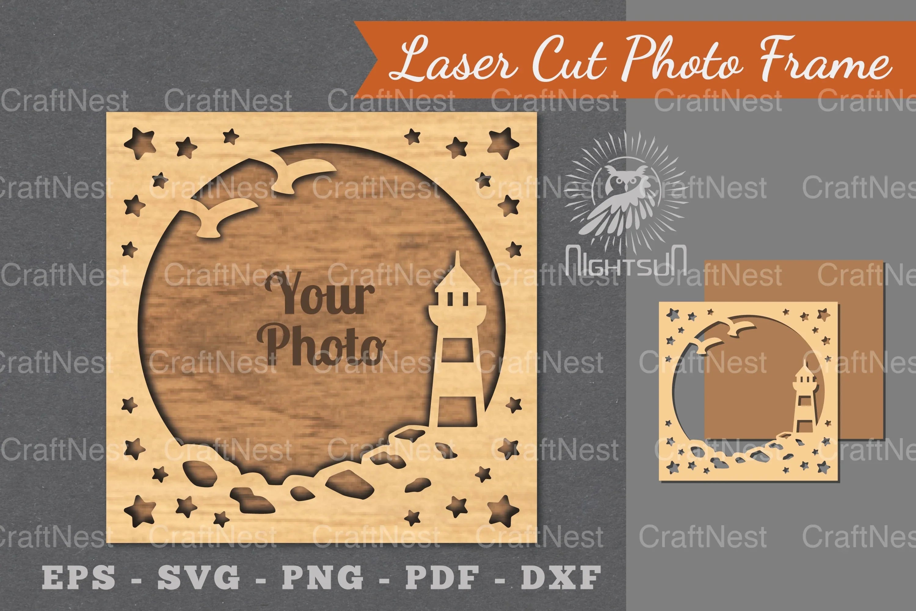 Summer Laser Cut Photo Frame Clipart Bundle - CraftNest - Digital Crafting and Art