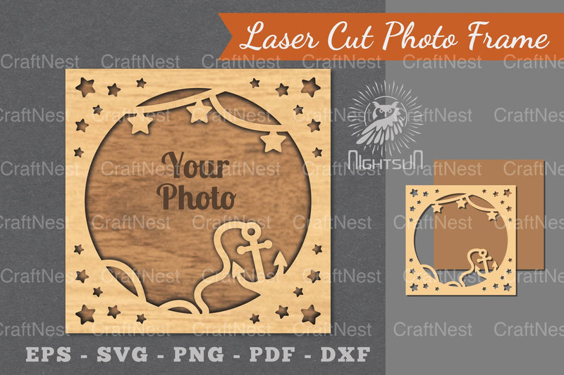 Summer Laser Cut Photo Frame Clipart Bundle - CraftNest - Digital Crafting and Art
