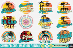 Summer Clipart Bundle for Creative Projects - CraftNest - Digital Crafting and Art