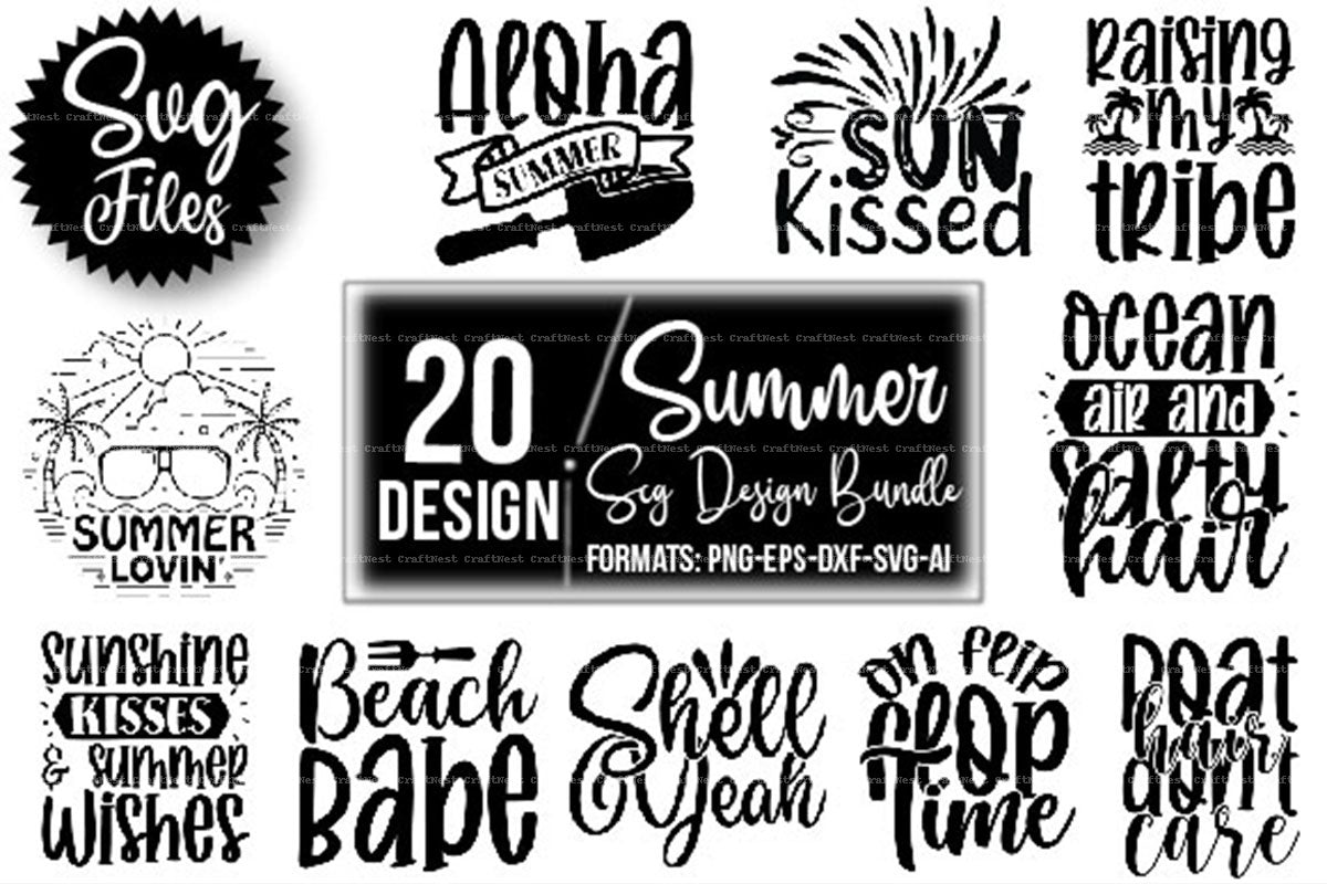 Summer Design SVG Bundle 4