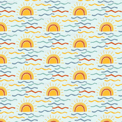 Summer Seamless Digital Paper - CraftNest - Digital Crafting and Art